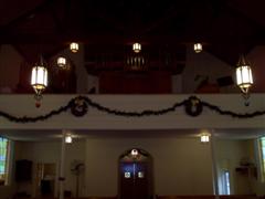 Teens and Tweens Decorating Church and Choir Practice Christmas 2003